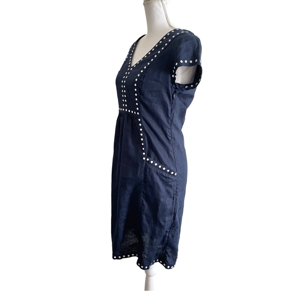 Boden Leandra Embroidered Dress Size 4 - Picture 6 of 12